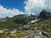 Anello dei Laghi Gemelli con il laghetto della Paura dalle Baite di Mezzeno il 15 luglio 2014  - FOTOGALLERY